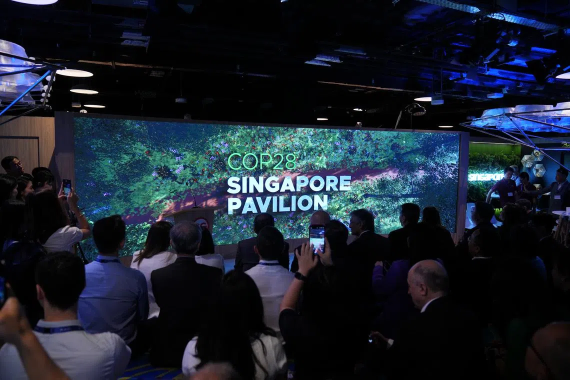 Singapore is also supporting a range of global initiatives which call for “collective and inclusive” climate action.