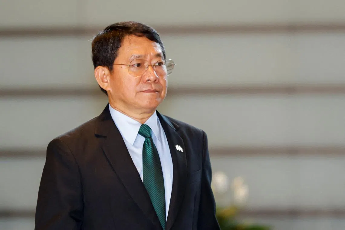 Philippine National Security Adviser Eduardo Ano arrives to meet Japanese Prime Minister Fumio Kishida at the prime minister's office in Tokyo, Japan, June 15, 2023. REUTERS/Kim Kyung-Hoon/ File Photo