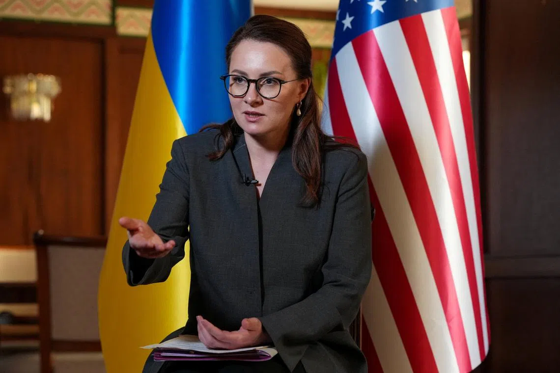 Ms Yulia Svyrydenko said ties between Ukraine and the US had deepened over the past year through joint work on the US-Ukrainian Reconstruction Investment Fund.