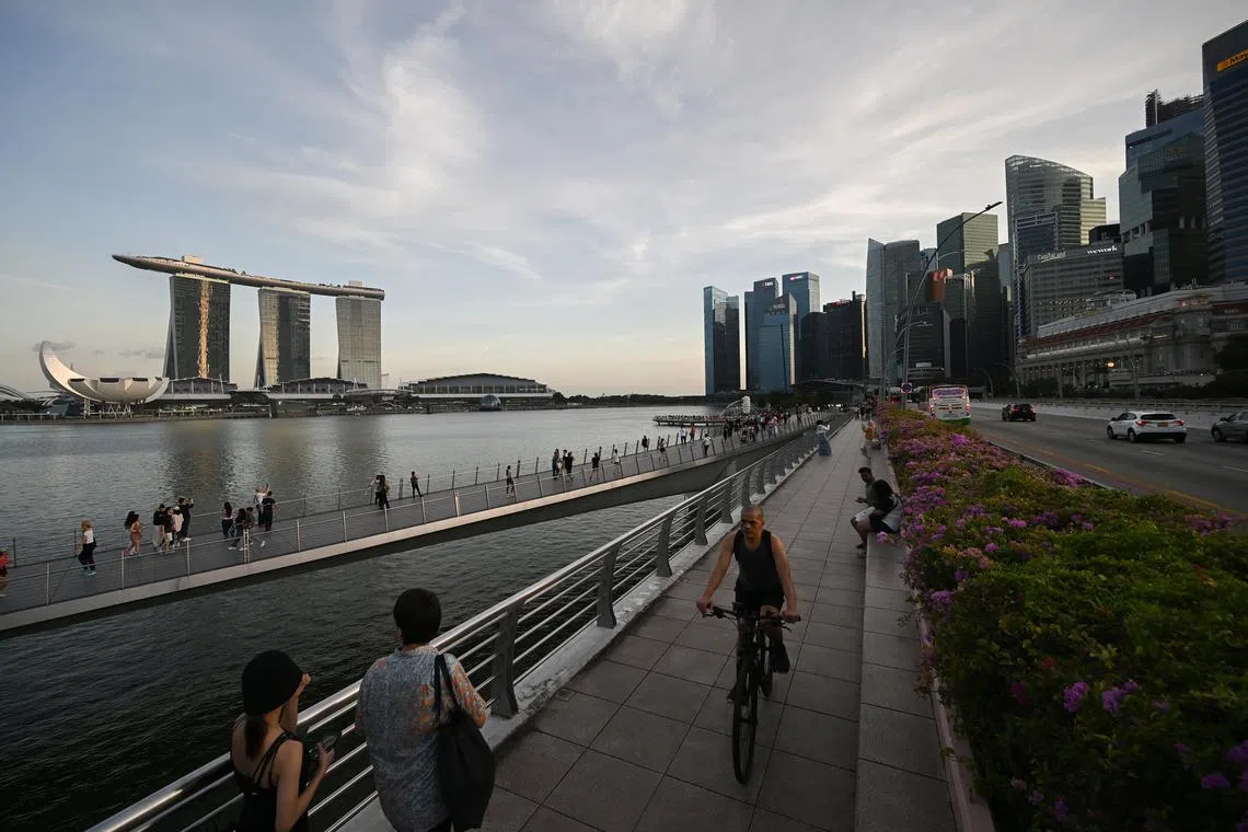 At current levels, US Treasuries offer a good yield pickup against Singapore government bonds.