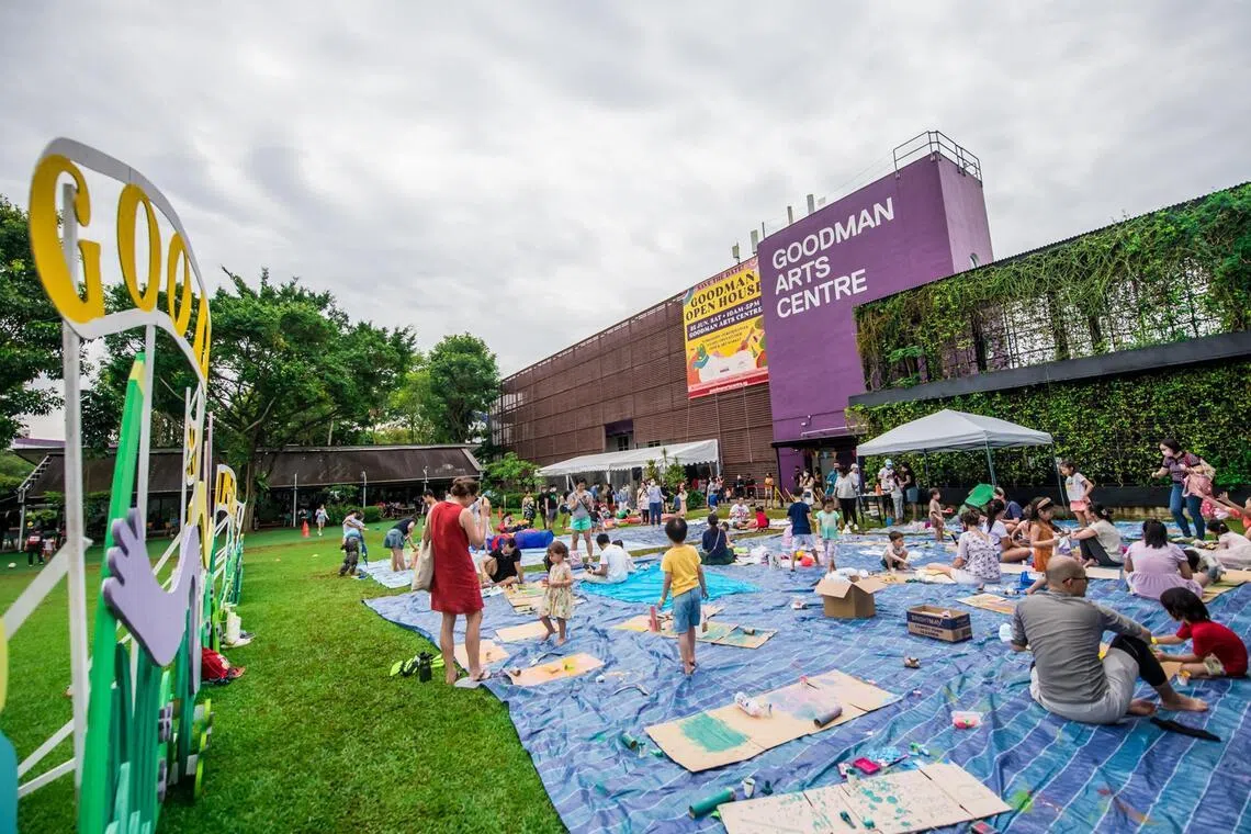 ecfun - Join hands-on activities and enjoy performances by artists of Goodman Arts Centre at its open house on June 24. 

Credit: ARTS HOUSE LIMITED