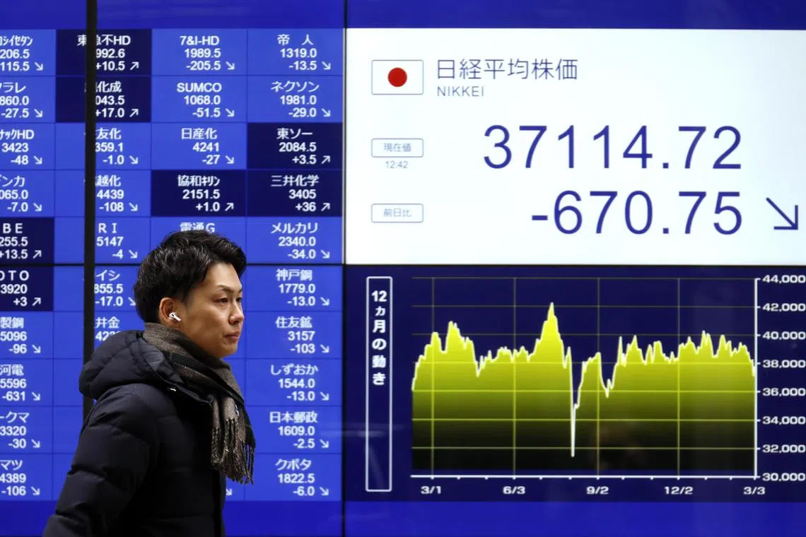 Key stock indexes across the globe are taking a hit following new US tariffs trigger on Canada, Mexico and China.