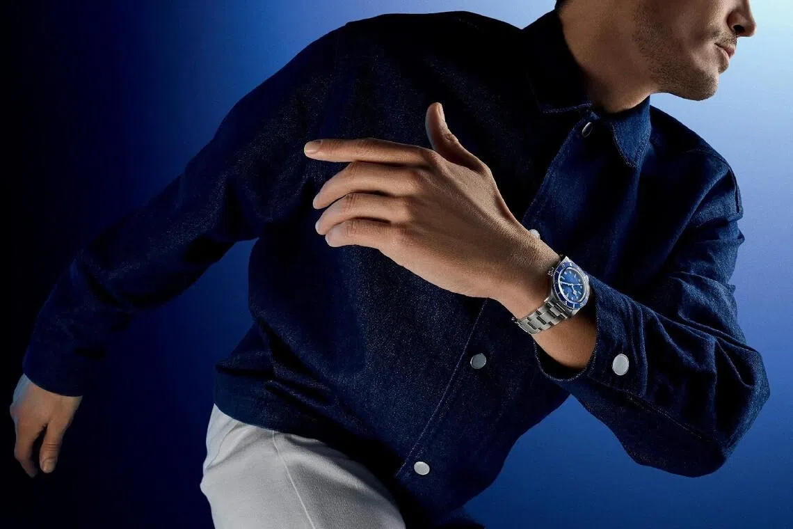 Designed to take you from boardroom to beach, the Tudor Black Bay 54 “Blue” never feels out of place. 