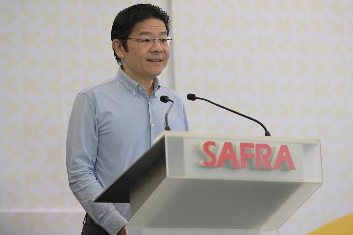 DPM Lawrence Wong said Singapore enjoys peace and security because the SAF has remained a “credible deterrent force”.