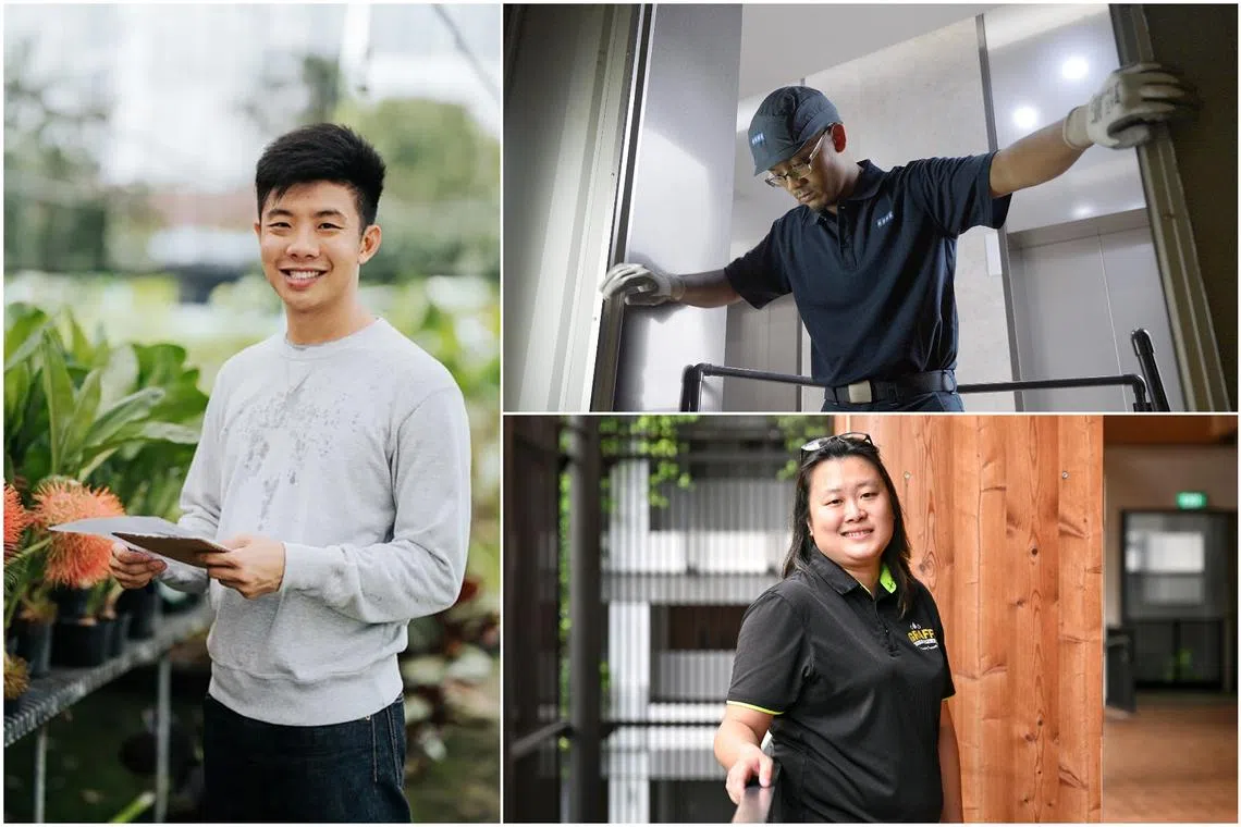 Farmer, plumber, lift technician: More young people in Singapore drawn to skilled trades