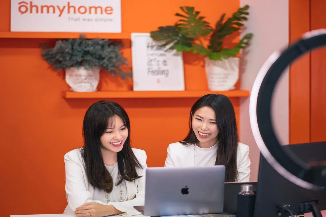 In October 2024, Ohmyhome Ltd issued 217,565 shares each to Race (left) and Rhonda Wong at US$0.405 per share.