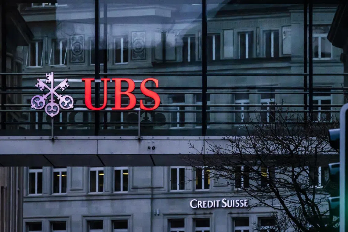 The deal includes 100 billion Swiss francs in liquidity assistance for UBS and Credit Suisse from the Swiss central bank.