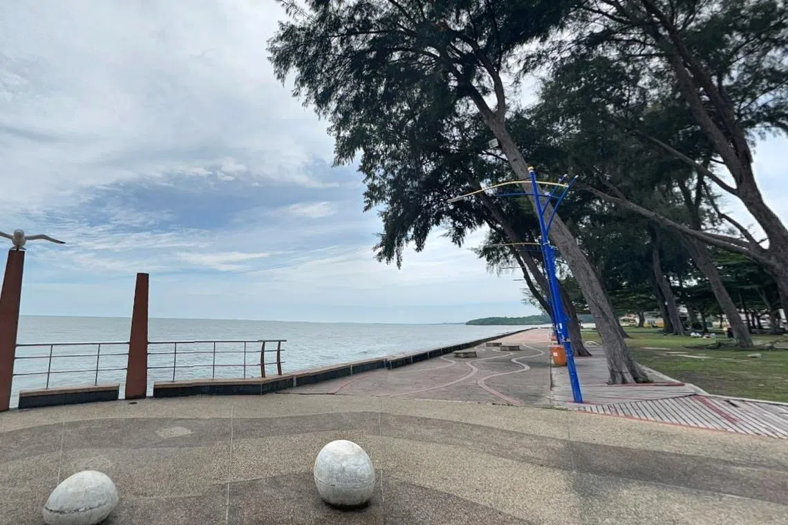 The incident occurred near Morib Beach in the morning.