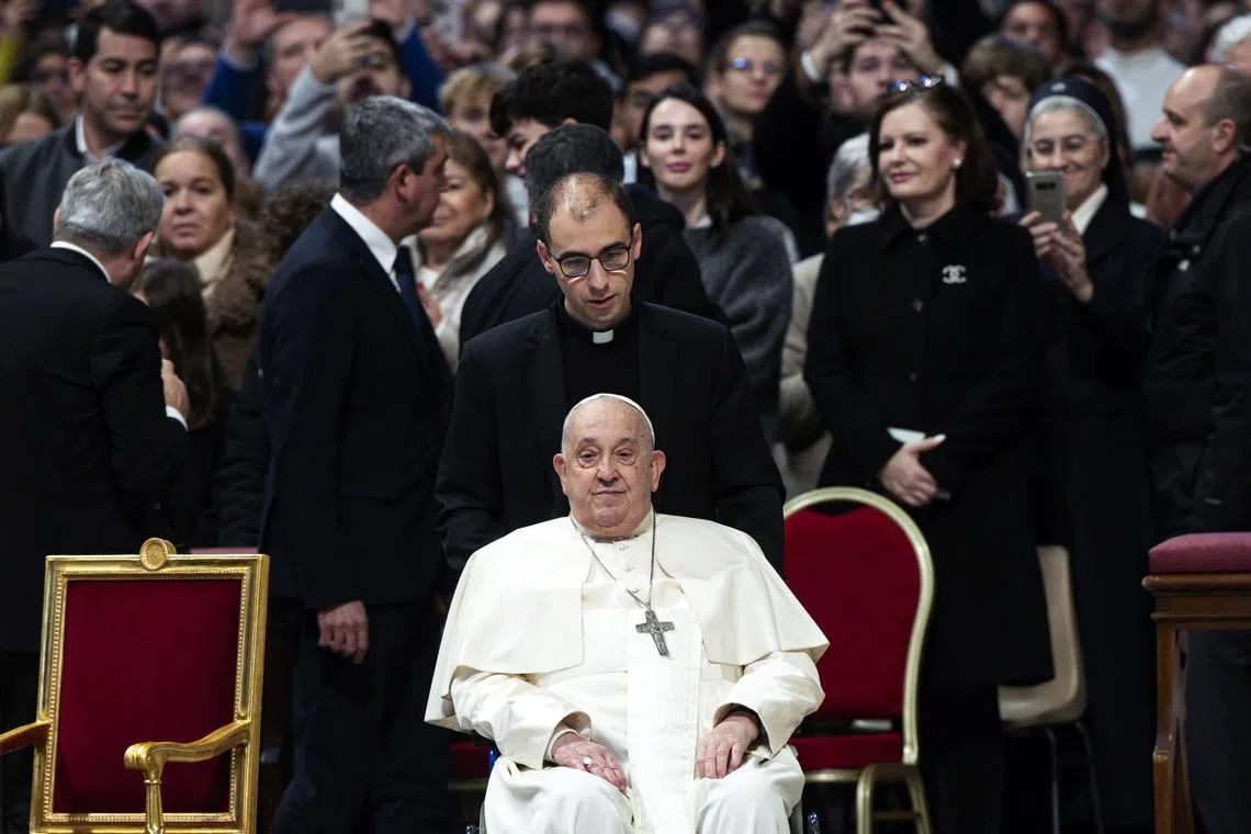 Pope Francis says in his new book his students at his creative writing class called him “Curacha” or “Babyface”.