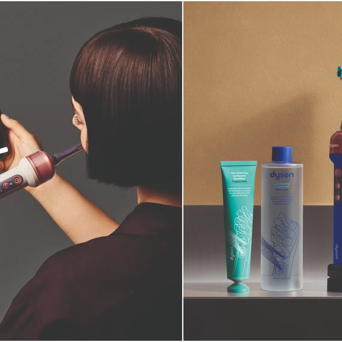 The CameraJet will precision-floss your teeth even while you brush.