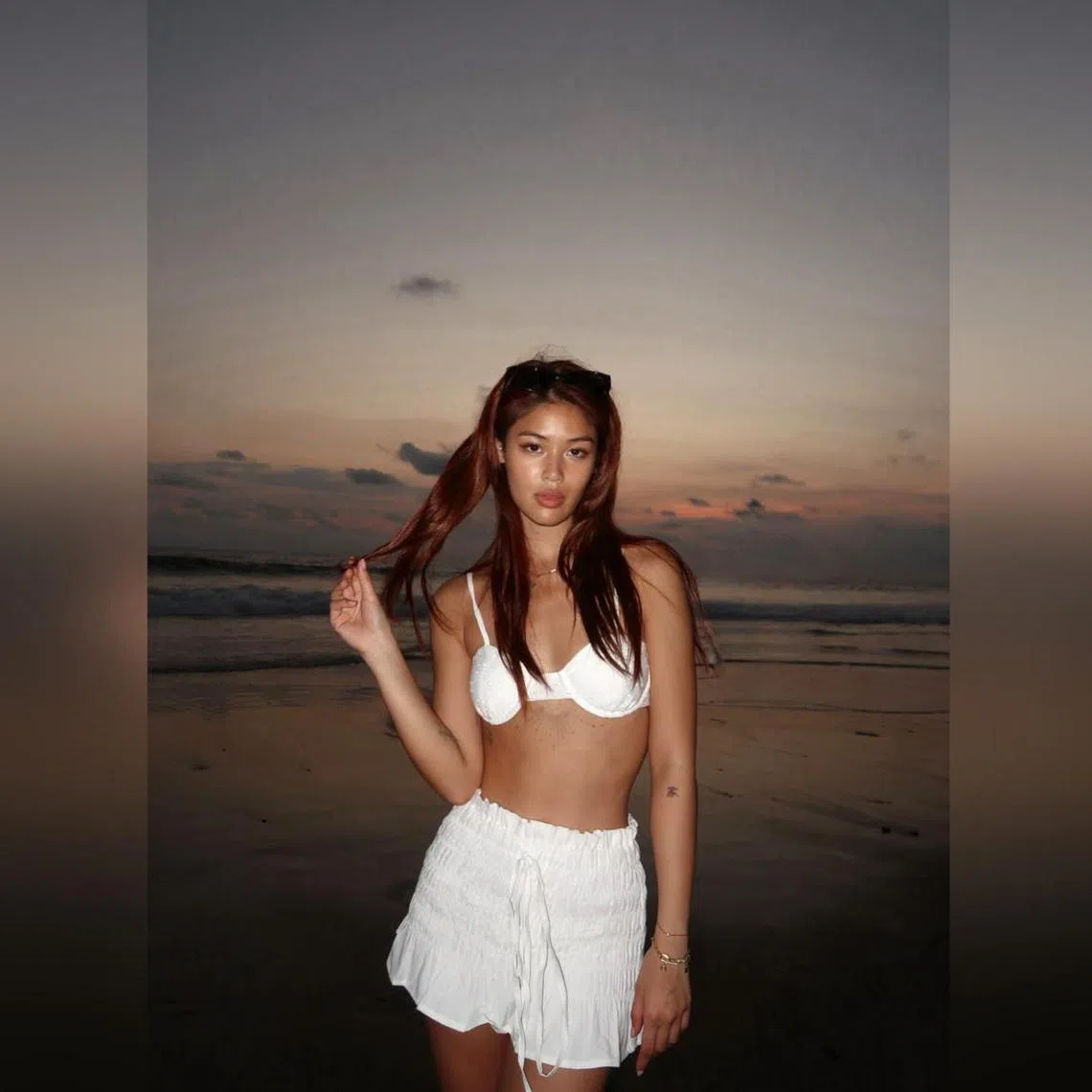 Actress Chen Yixin enjoys relaxing at the beach with her friends and spending time with her parents.