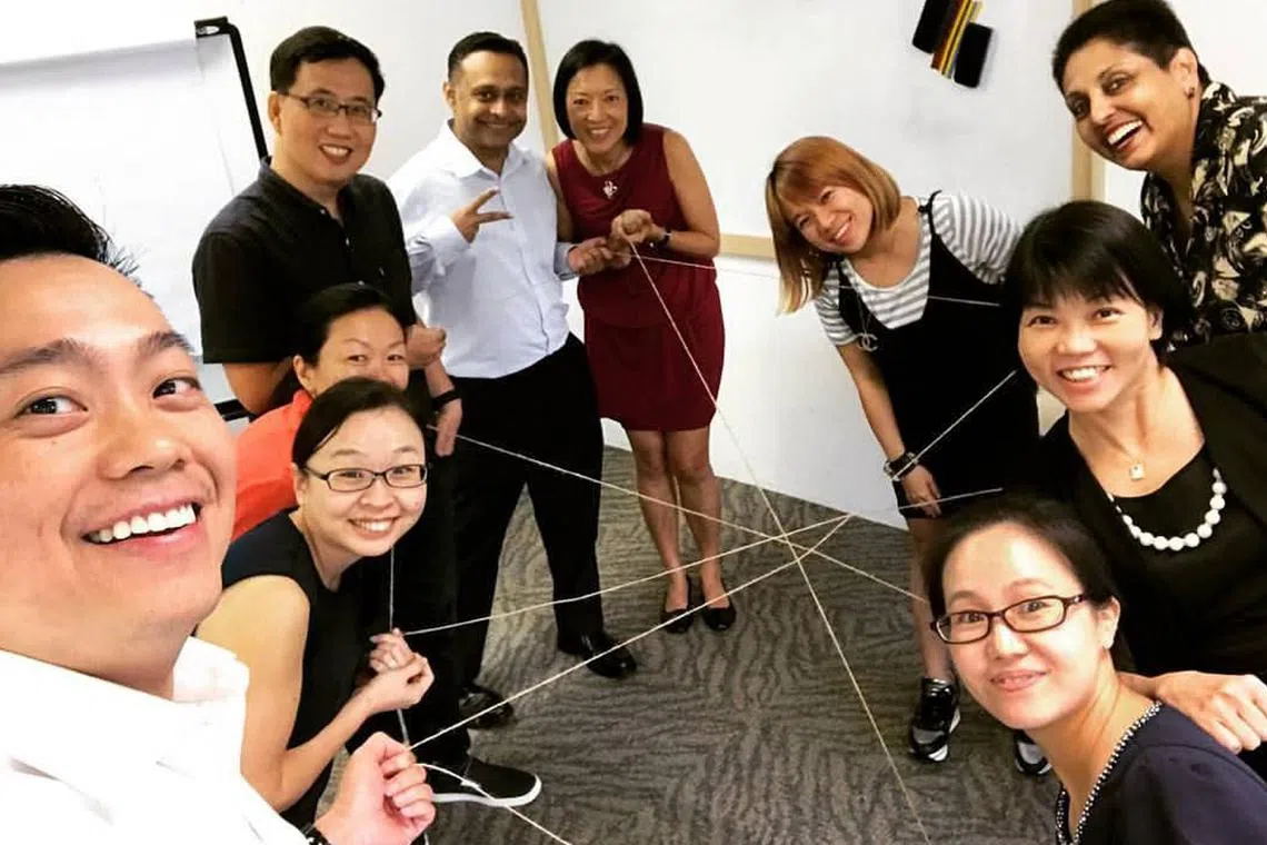 Charlene Huang at a WSQ course