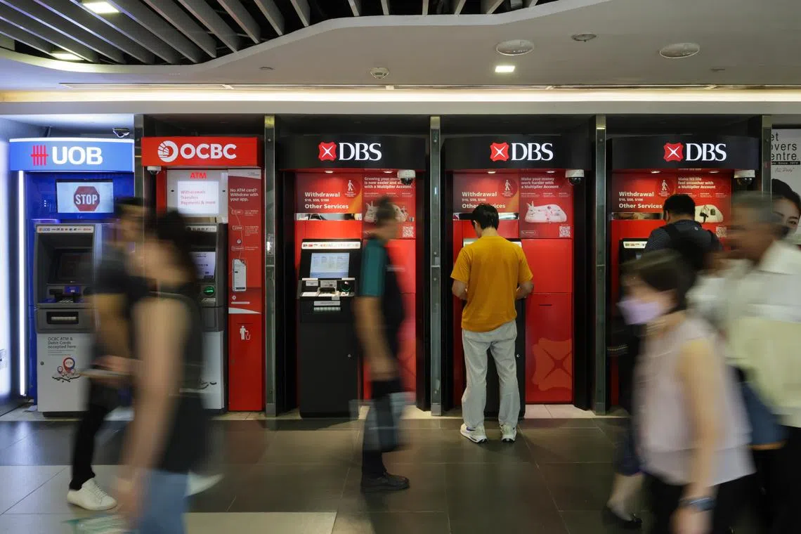 Shares of the three local banks have all risen.