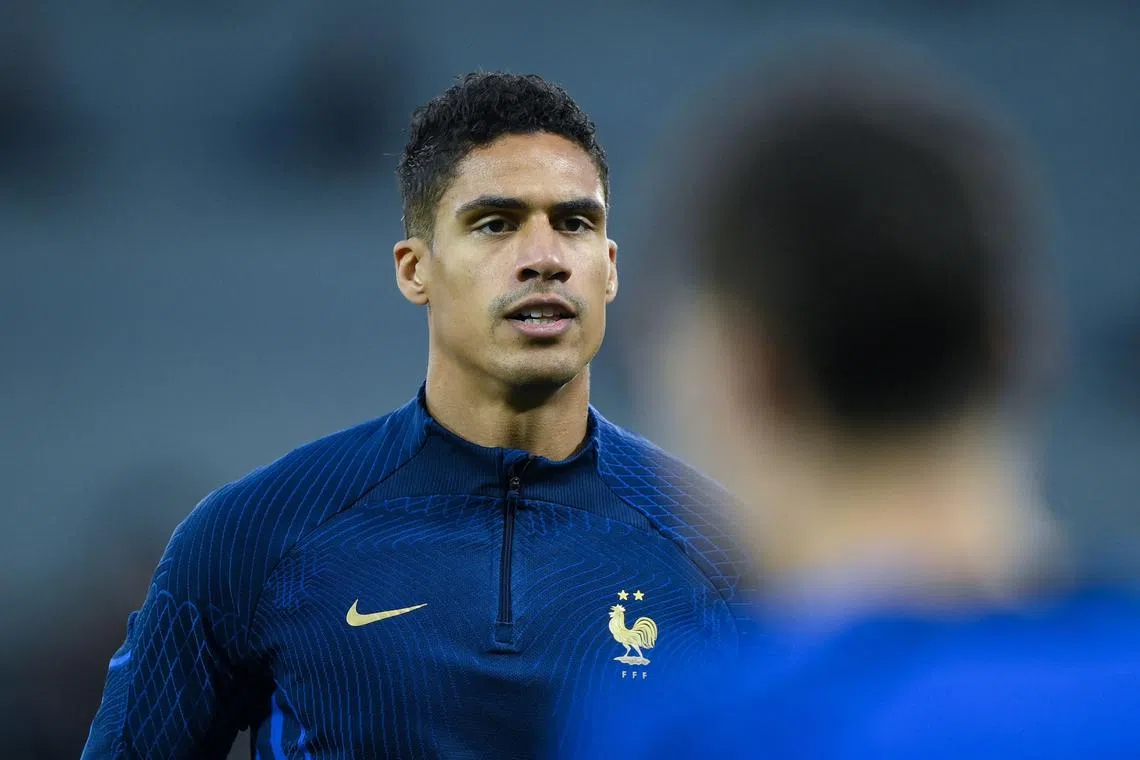 France centre-back Raphael Varane made his France debut in 2013 and won 93 caps for Les Bleus. 