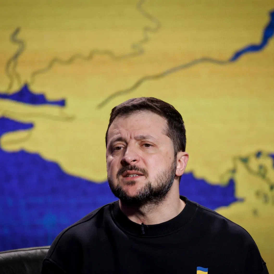 Ukrainian President Volodymyr Zelensky praised the Odesa region anti-aircraft unit for downing the planes in Kherson region.