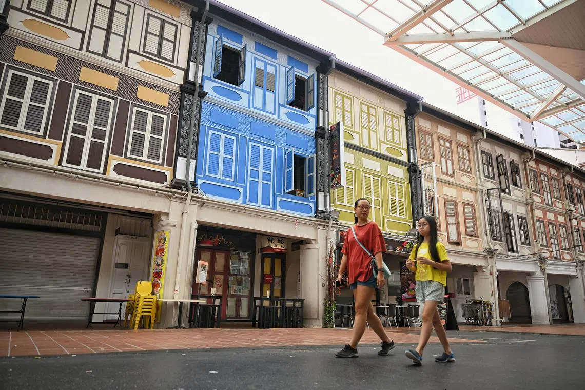 Smith Street, located in the Chinatown conservation area, will be rejuvenated to inject vibrancy and drive greater footfall to the area. 