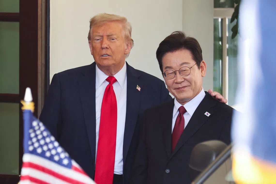 Key issues at stake in Trump-Lee summit in South Korea