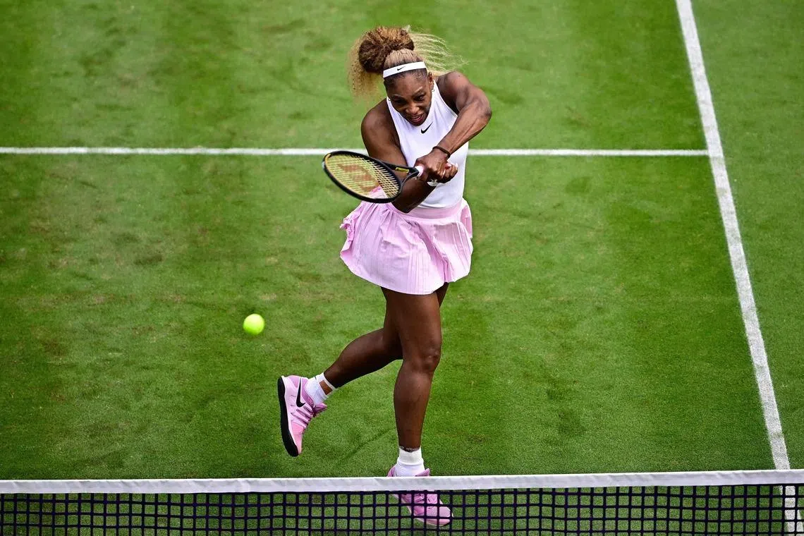 Serena Williams' competitive eye is focused on tennis again as she accepts a singles wildcard from Wimbledon. 