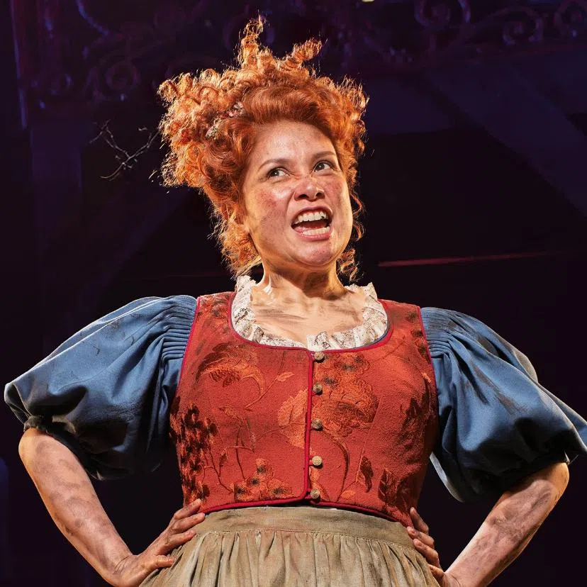 Filipino singer-actress Lea Salonga plays the role of Madame Thenardier in the Les Miserables The Arena Spectacular World Tour at Sands Theatre.