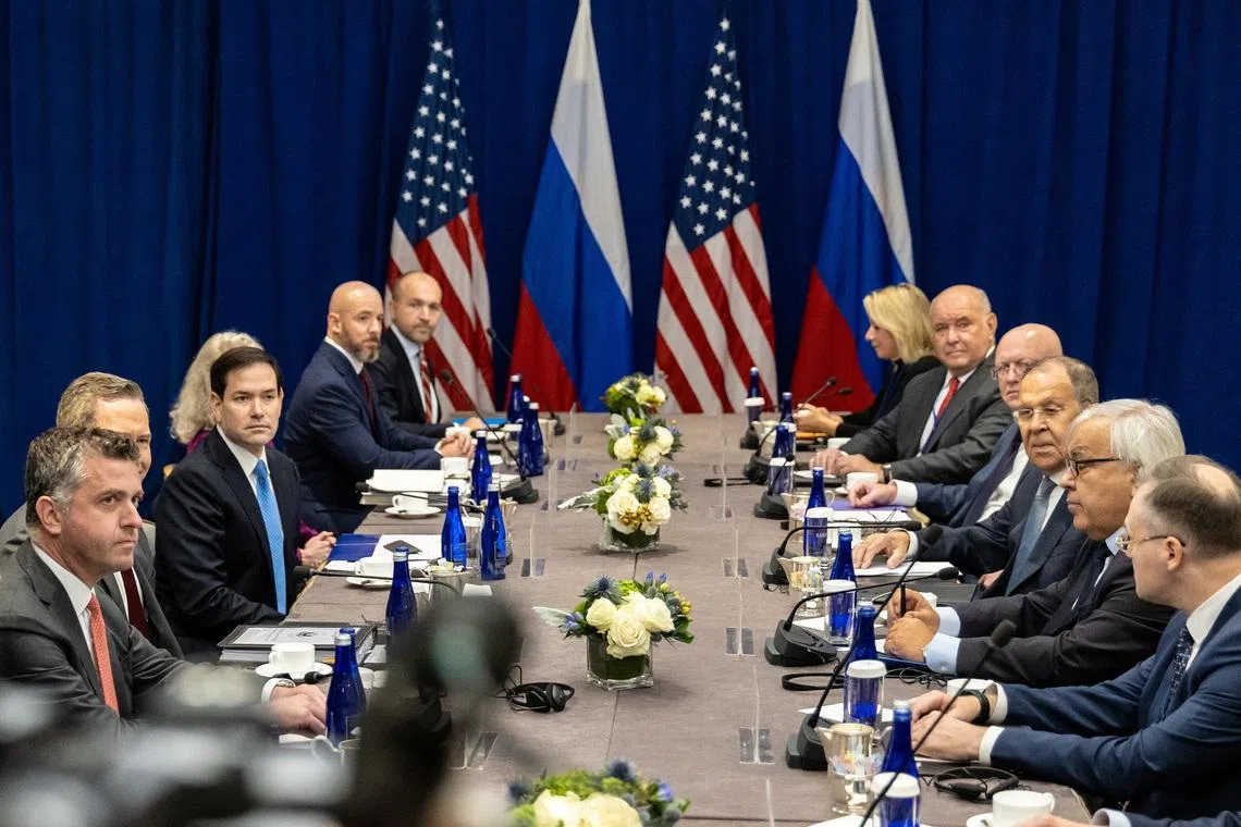 US Secretary of State Marco Rubio and Russian Foreign Minister Sergei Lavrov had talks on the sidelines of an ASEAN gathering in Manila.