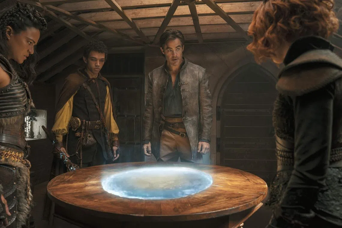 The fantasy heist comedy follows a band of adventurers on a dangerous quest to retrieve a lost relic.