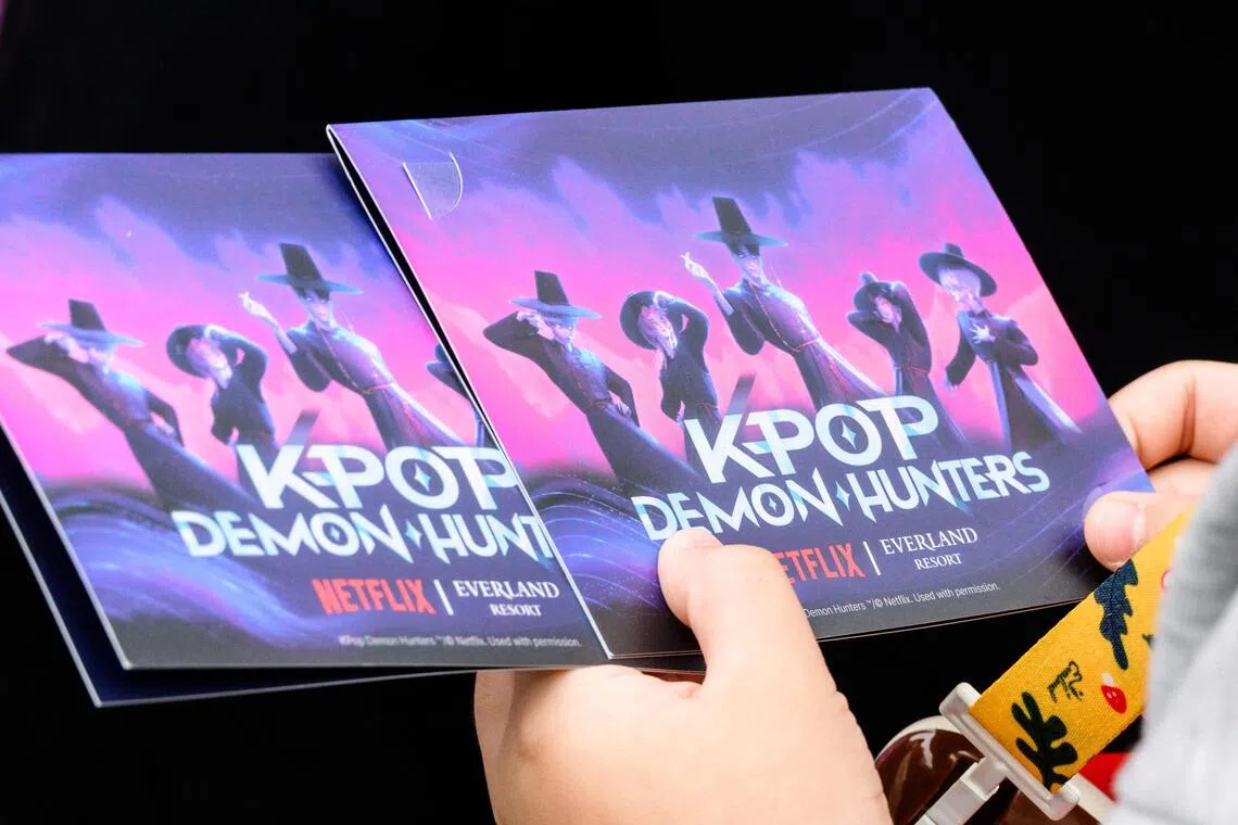 KPop Demon Hunters follows a successful female K-pop trio who hold massive concerts while trying to save the world from sinister forces.
