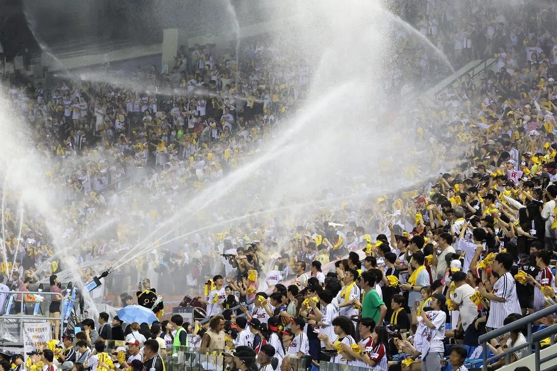 South Korea pro baseball league cancels games over heatwave