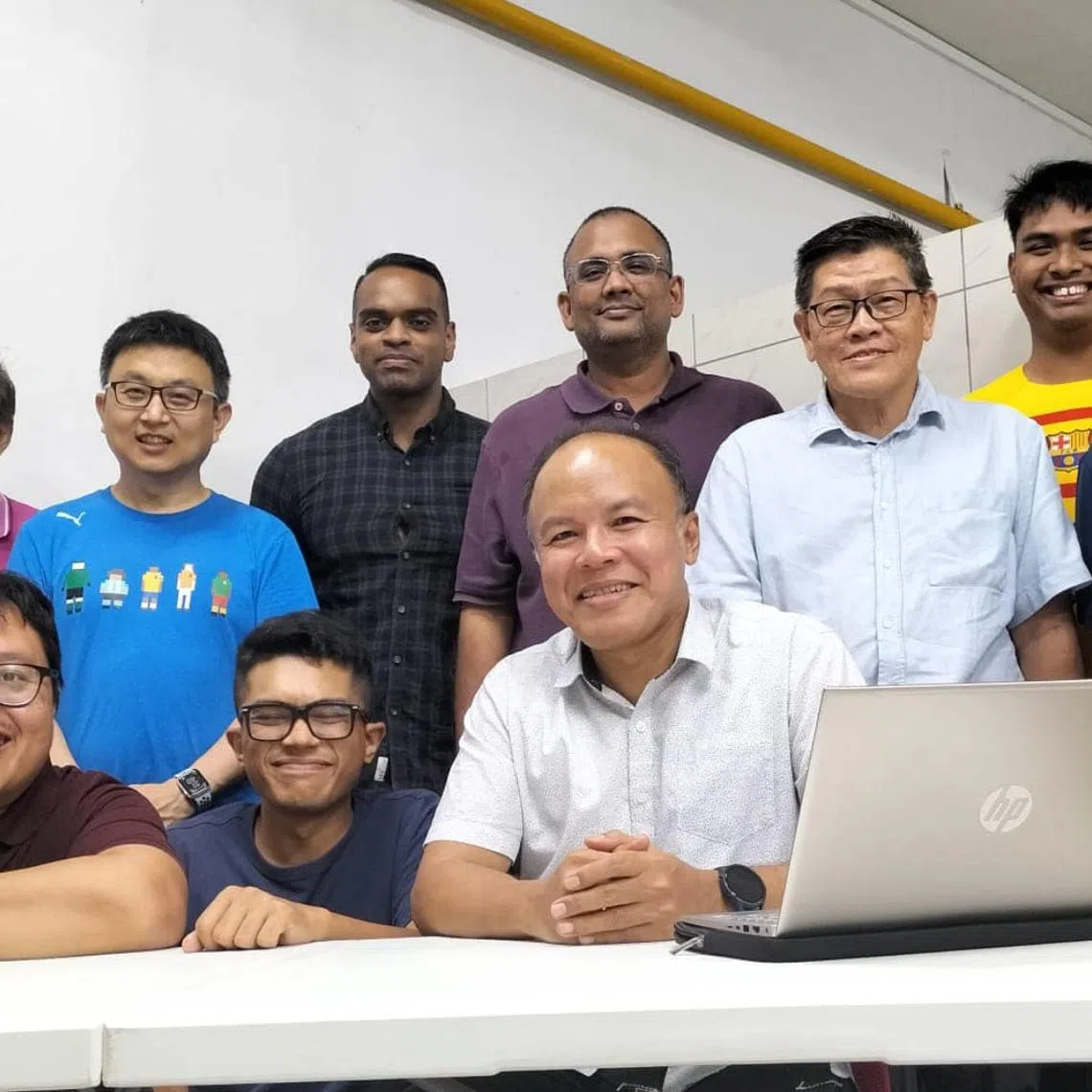 Workers Party MP Faisal Manap (centre) expressed his thanks to everyone for their well-wishes, concerns and prayers during his recovery.