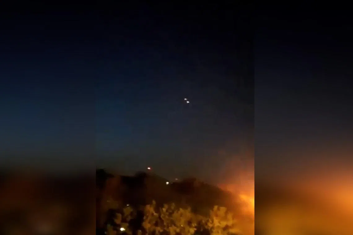 Iran closed its airports in Tehran, Shiraz and Isfahan after the attack and cleared flights from the western portion of its airspace for a few hours.