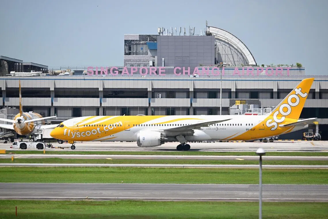 Scoot said cabin crew responded to the incident promptly. 