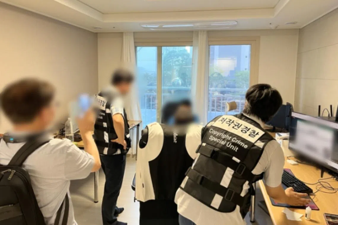 Authorities have confiscated 120 million won (S$116,917) in illegal proceeds the operator earned through digital advertising, officials said.