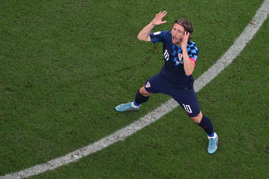 Croatia captain Luka Modric has said that his team are "used to suffering, and if we have to suffer, we will".