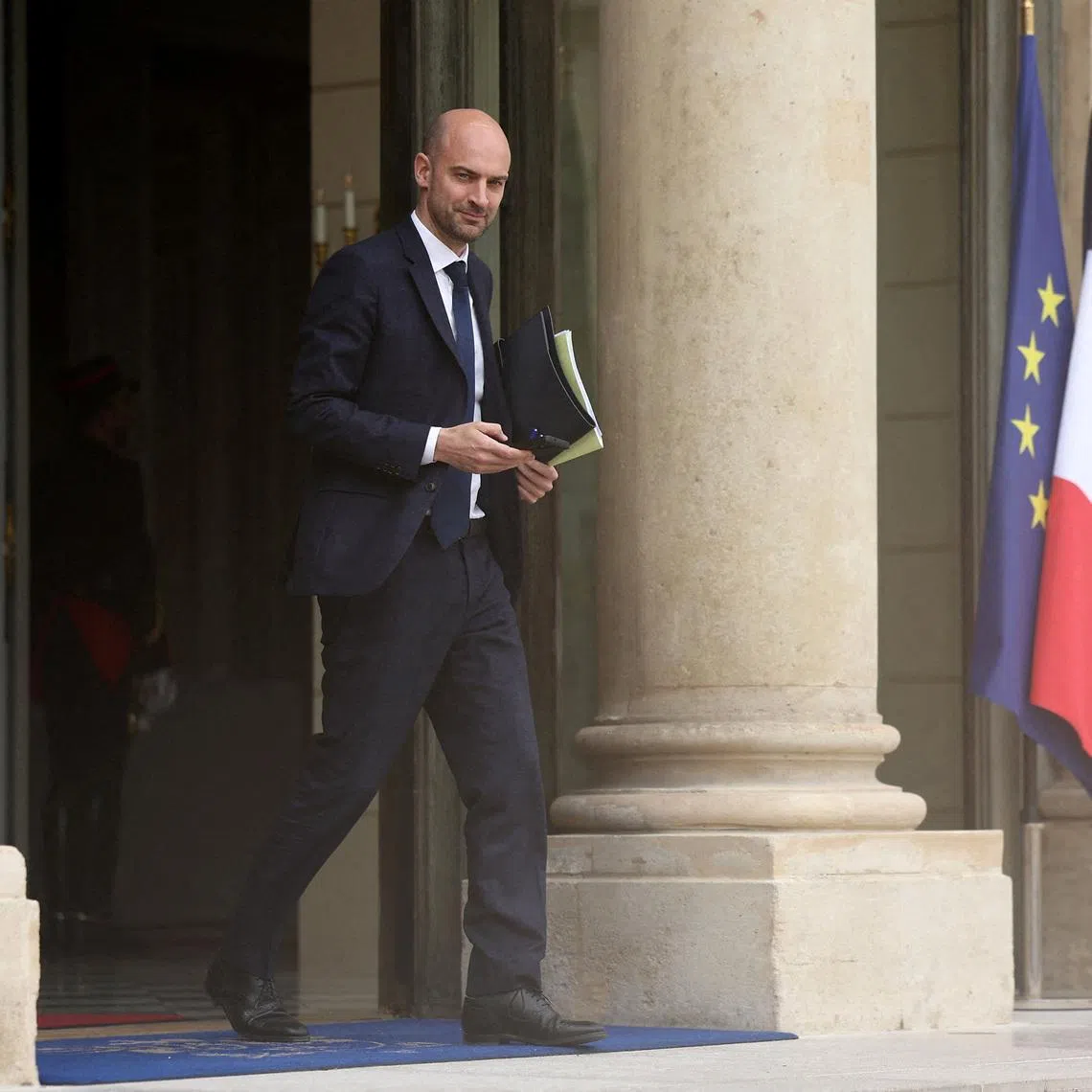 French Minister for Europe and Foreign Affairs Jean-Noel Barrot leaves following the weekly cabinet meeting at the Elysee Palace in Paris, France, May 6, 2026. REUTERS/Alice Sacco