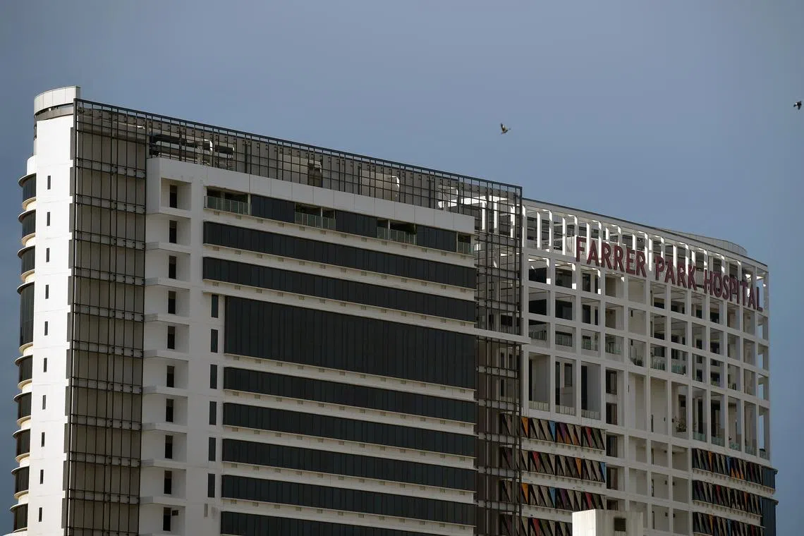 Farrer Park Hospital, a private hospital which is part of the healthcare-hospitality complex, Connexion, a 20-storey building developed and managed by The Farrer Park Company.