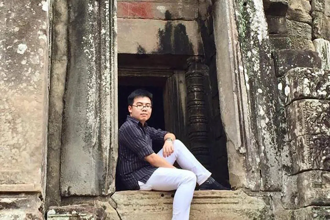 sedebate23 - Mr Lucas Li in a picture taken in 2017. His father, Mr Lawrence Li, is suing the Debate Association (Singapore) over his suicide.