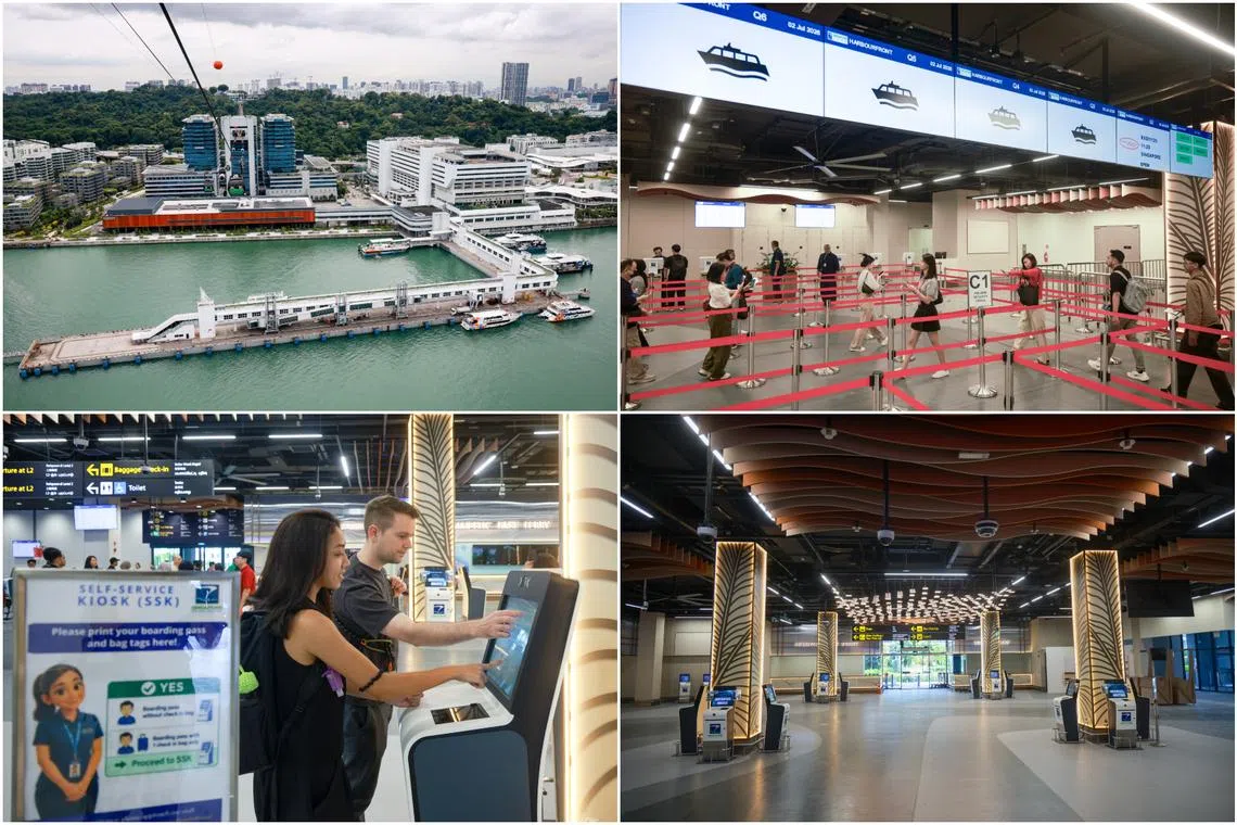 The new Singapore Cruise Centre (HarbourFront) terminal will begin operations in stages over the next two weeks.