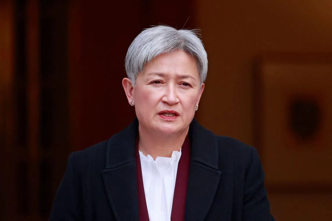 Australian Foreign Minister Penny Wong said revoking the diplomats’ visas was an “unjustified reaction” by Israel.  