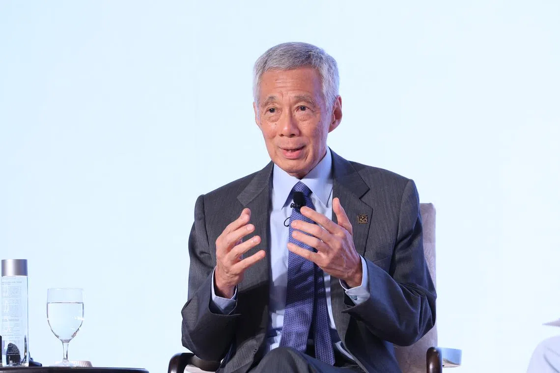 Senior Minister Lee Hsien Loong will make three stops during his six-day visit.
