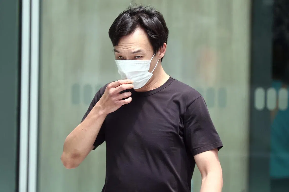 Clement Chia Tian Xiang was sentenced to three weeks’ jail and disqualified from holding all classes of licences for three years.