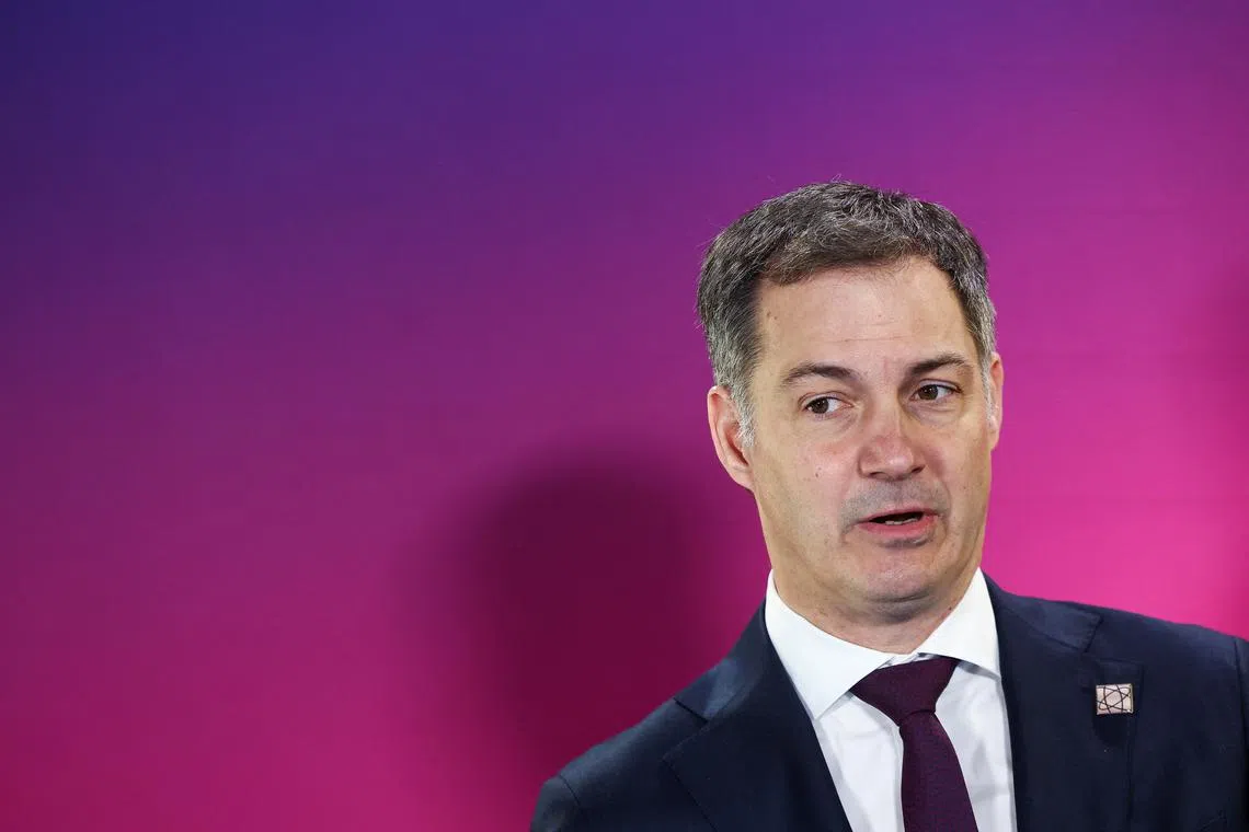 Belgium's Prime Minister Alexander De Croo attends the IAEA Nuclear Energy Summit in Brussels, Belgium, March 21, 2024. REUTERS/Yves Herman
