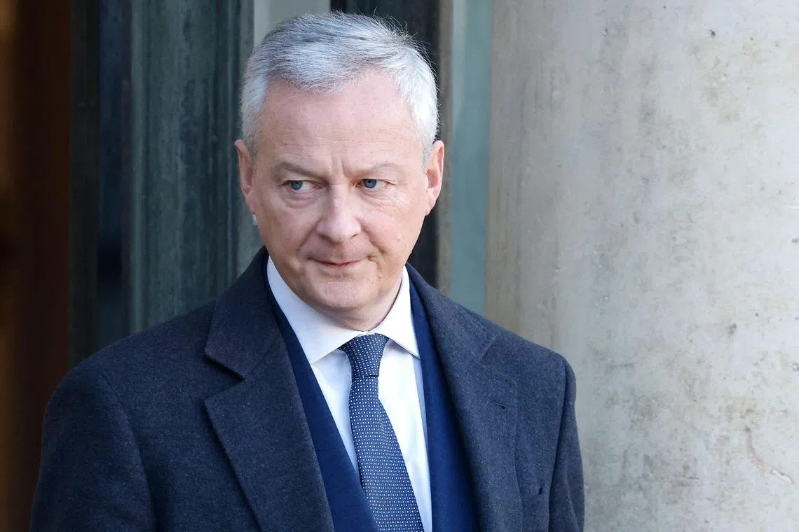 French Finance Minister Bruno Le Maire said there is a “slight gap” between how Europe and the US deal with China.