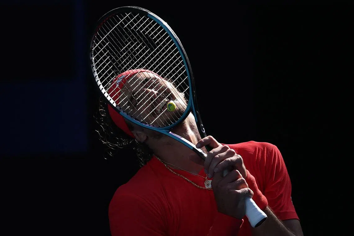 Alexander Zverev hit fewer winners than Tommy Paul, who totted up 56 unforced errors to the German’s 36 in their quarter-final clash at Australian Open on Jan 21.