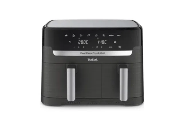 Best dual air fryer in Singapore: Tefal EY905B Dual Easy Fry & Grill Airfryer