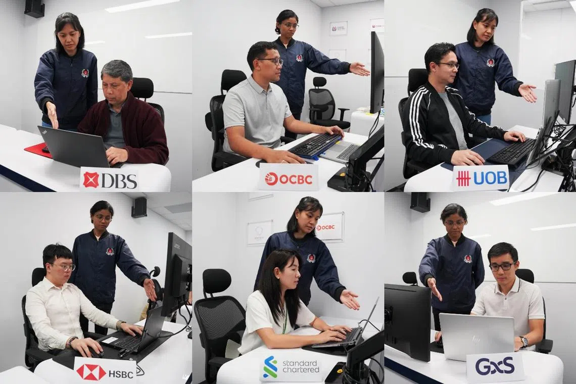 Between Aug 15 and Friday, the police and banks sent more than 5,000 SMSes to over 4,000 bank customers who had fallen for scams.