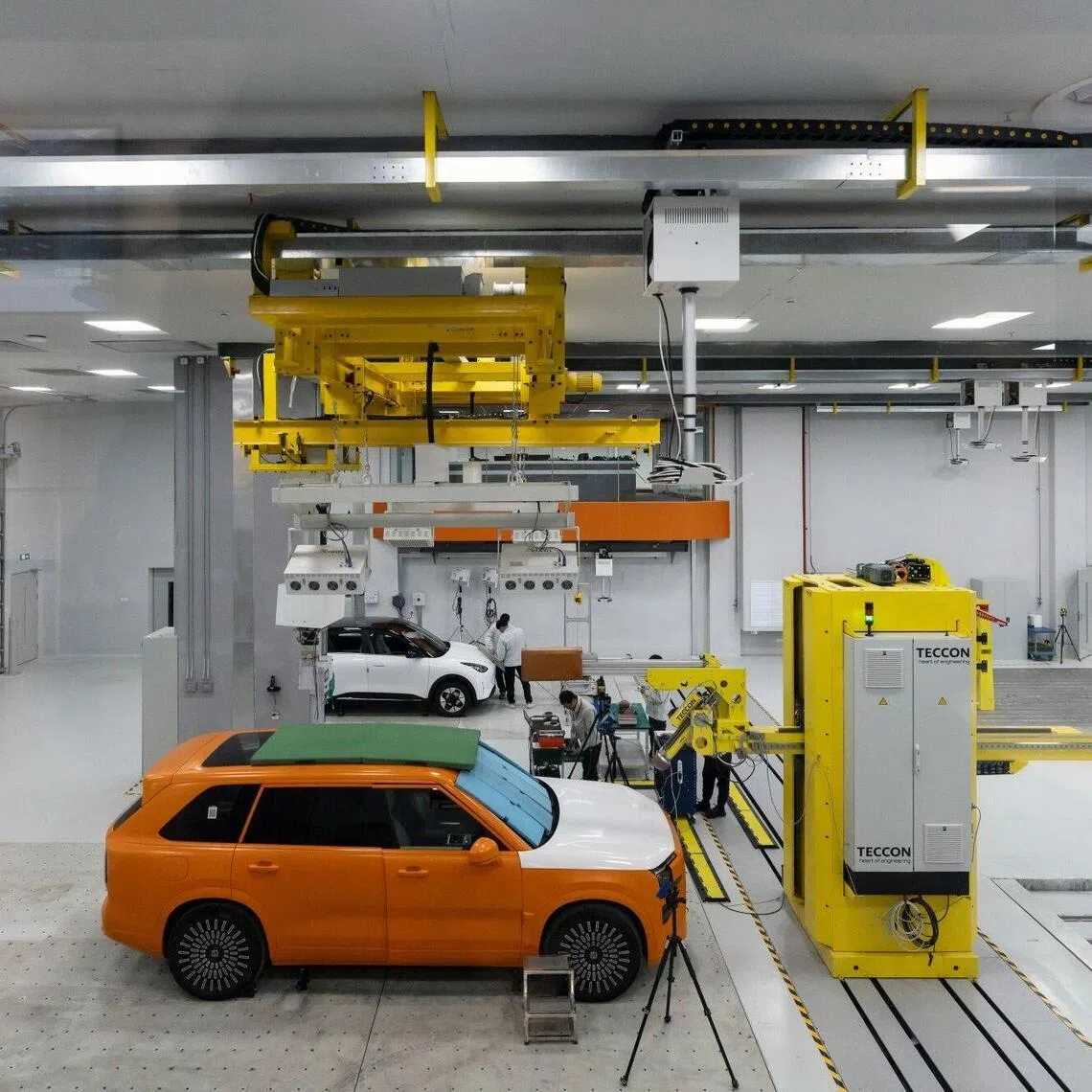 Geely's new vehicle testing centre in Ningbo, China, is the largest of its kind in the world.