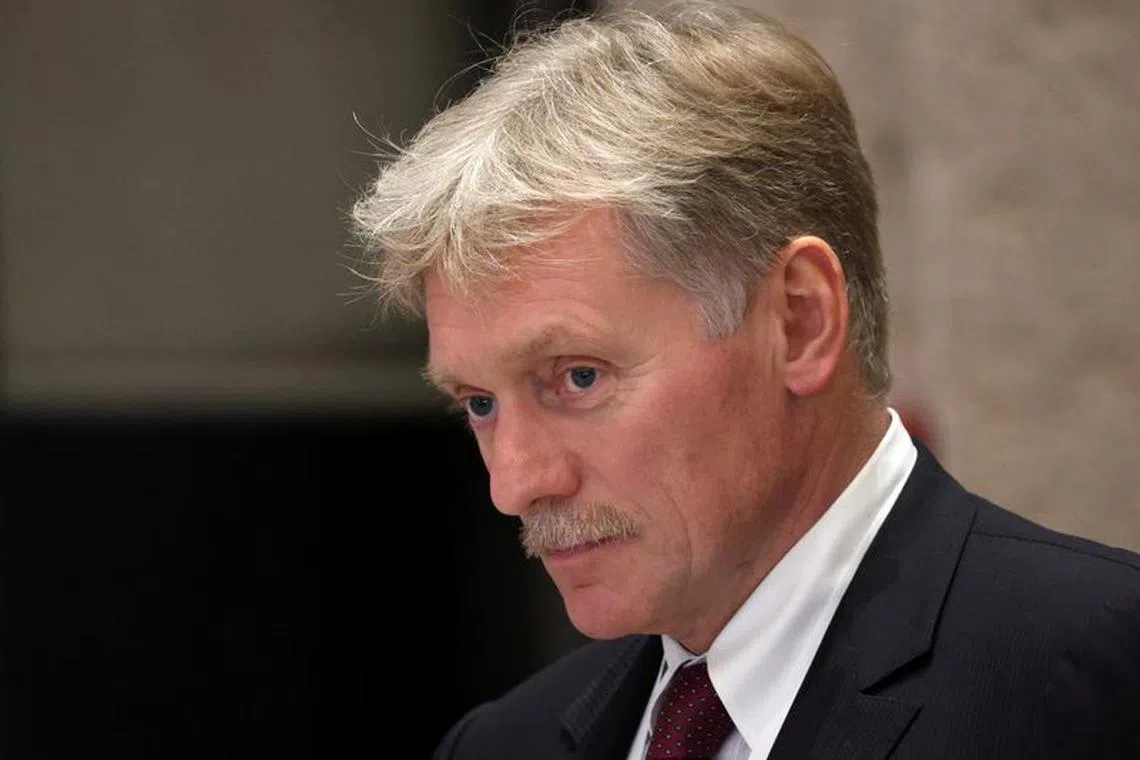 Kremlin spokesman Dmitry Peskov attends a news conference of Russian President Vladimir Putin following the Shanghai Cooperation Organization (SCO) summit in Samarkand, Uzbekistan September 16, 2022. Sputnik/Sergey Bobylev/Pool via REUTERS/File Photo