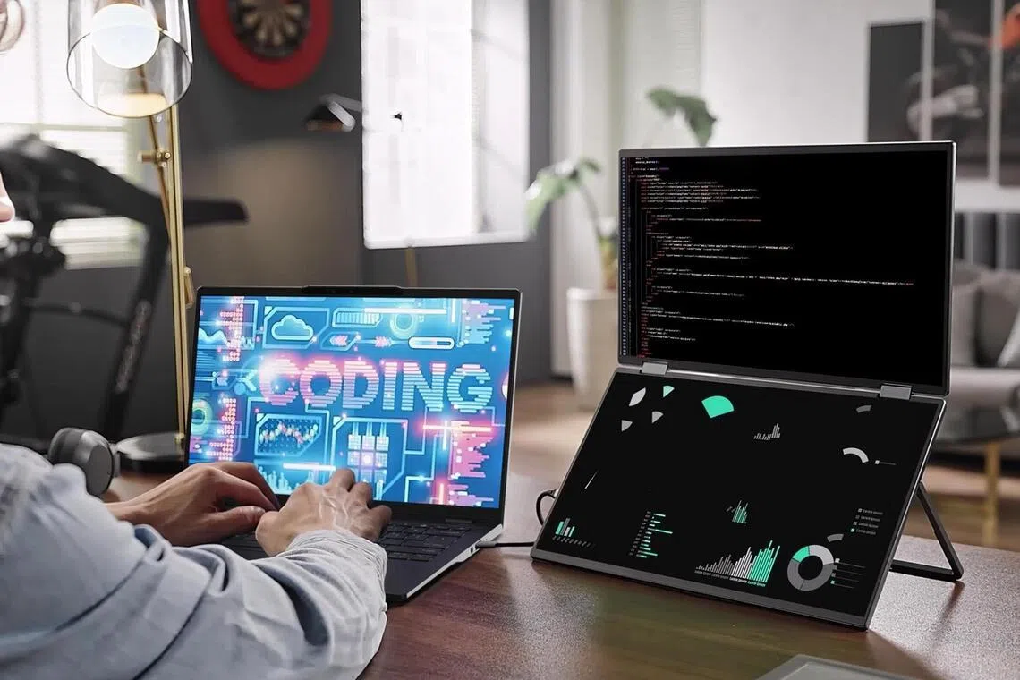 Acer’s dual screen portable monitor