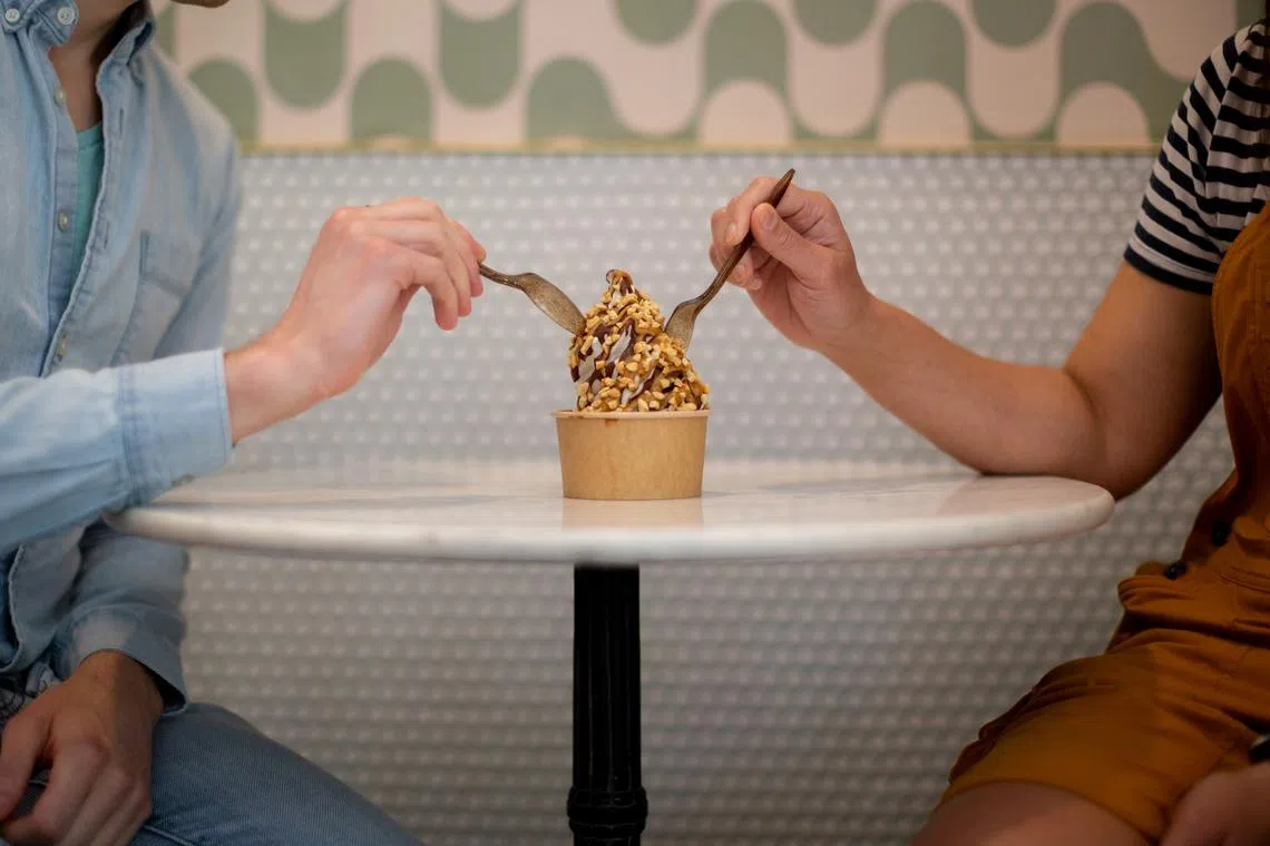 Many turned to eating non-dairy ice cream, which accounted for US$437 million (S$580 million) in sales in 2022. 