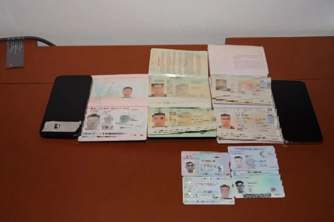 The 10 accused are citizens of seven different jurisdictions, including Cambodia. They are believed to have all originated from China.