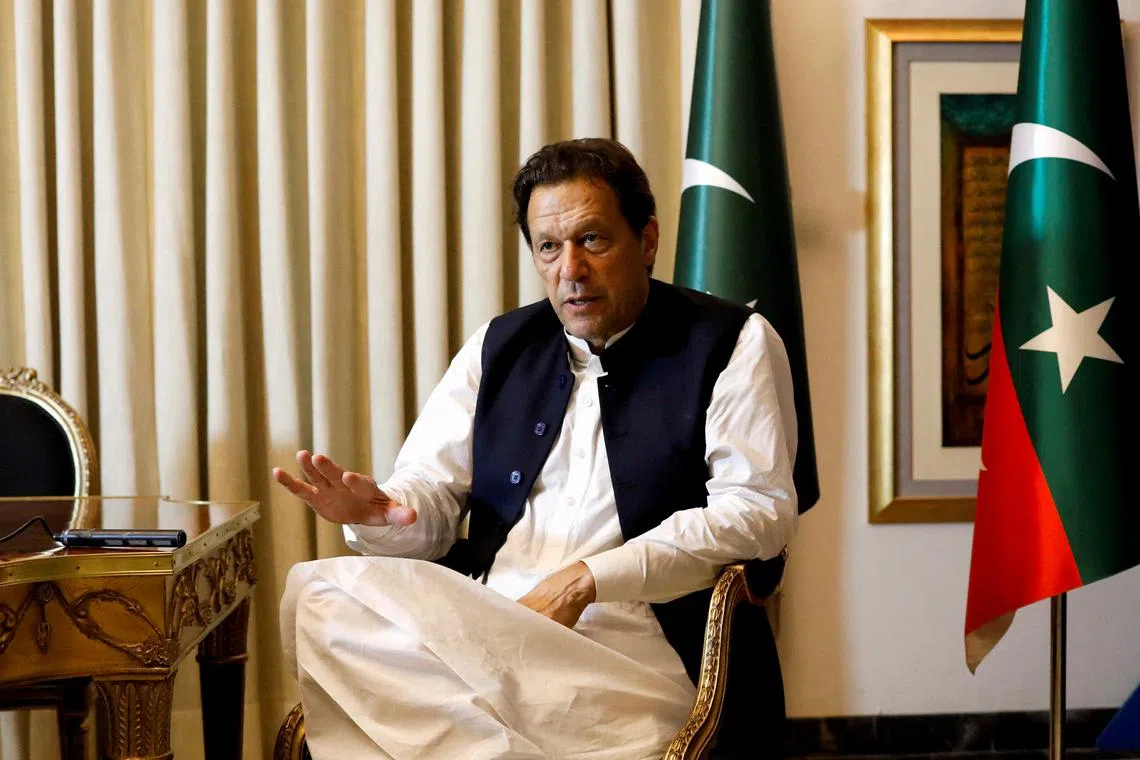 Former Pakistani Prime Minister Imran Khan has long been the most televised politician in Pakistan.